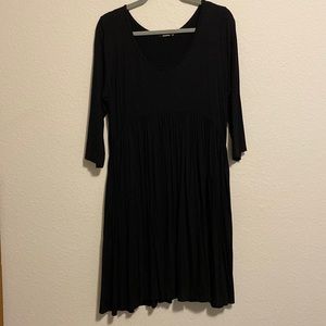 Chic Soul Black Babydoll Dress